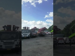 Camión usado de la bomba concreta